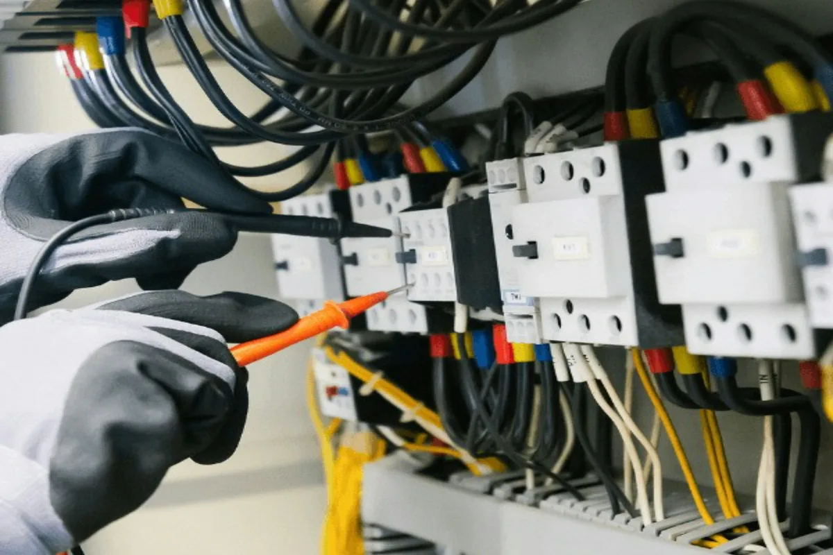 Panel industrial de control